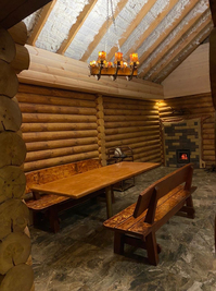 Славянский сруб с.Троещина відгуки, лазня/сауна Киев Деснянский район с.Троещина, ул. Мира, 23, фото, адреса з картою проїзду.