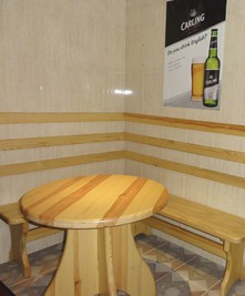 Сауна, лазня Сауни готельного комплексу «Червона Калина» на Дніпрі, Київ відгуки, фото, адреса - laznya.kiev.ua Сауни готельного комплексу «Червона Калина» на Дніпрі відгуки, лазня/сауна Київ Деснянський район Проспект Романа Шухевича 7, Парк Муромець (Північний міст), фото, адреса з картою проїзду.