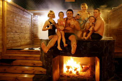 Баня Афродиты ЧАН Баня відгуки, лазня/сауна Киев Оболонский район Парк Муромец (X-Park), фото, адреса з картою проїзду.