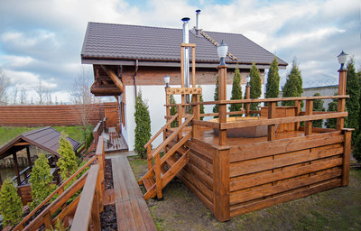 Баня на дровах «Райское озеро» відгуки, лазня/сауна Киев Деснянский район ул. Погребской шлях, 23 (пару километров от Троещины), фото, адреса з картою проїзду.