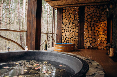 Банно-оздоровчий комплекс «Сосновий Бір» відгуки, лазня/сауна Київ Дарницький район вул. Лесна, 113, фото, адреса з картою проїзду.