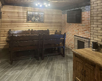 Баня на дровах «У Кобзаря» на Троещине відгуки, лазня/сауна Киев Деснянский район ул. Сони Делоне 12а, с. Троещина, фото, адреса з картою проїзду.