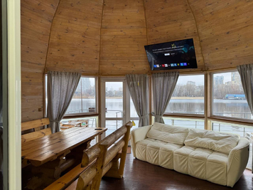 Лазня на воді «Cupol Clab» відгуки, лазня/сауна Київ Дніпровський район на р. Дніпро, Гідропарк, фото, адреса з картою проїзду.