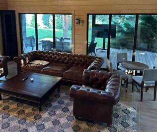 Баня Villa Malina на берегу Киевского моря с теплым бассейном. відгуки, лазня/сауна Лютиж  район улица Приморская, 92, Лютеж, Киевская область, фото, адреса з картою проїзду.