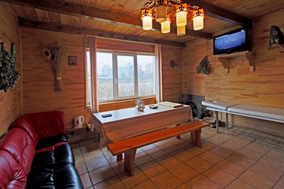 Сауна, лазня Баня на дровах на озере Радужном, Киев відгуки, фото, адреса - laznya.kiev.ua Баня на дровах на озере Радужном відгуки, лазня/сауна Киев Днепровский район ул. Марка Черемшины, 85, фото, адреса з картою проїзду.