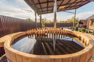 Баня «Офуро» на Троещине - NEW!!! відгуки, лазня/сауна Киев Деснянский район с. Троещина, ул. Рожнянская, 7 а, фото, адреса з картою проїзду.