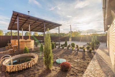 Баня «Офуро» на Троещине - NEW!!! відгуки, лазня/сауна Киев Деснянский район с. Троещина, ул. Рожнянская, 7 а, фото, адреса з картою проїзду.