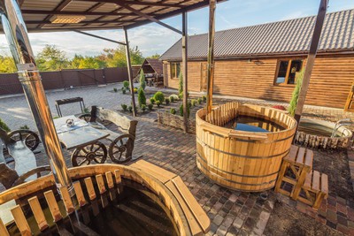 Баня «Офуро» на Троещине - NEW!!! відгуки, лазня/сауна Киев Деснянский район с. Троещина, ул. Рожнянская, 7 а, фото, адреса з картою проїзду.