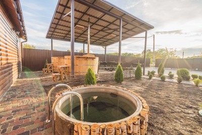 Баня «Офуро» на Троещине - NEW!!! відгуки, лазня/сауна Киев Деснянский район с. Троещина, ул. Рожнянская, 7 а, фото, адреса з картою проїзду.