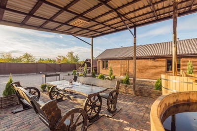 Баня «Офуро» на Троещине - NEW!!! відгуки, лазня/сауна Киев Деснянский район с. Троещина, ул. Рожнянская, 7 а, фото, адреса з картою проїзду.